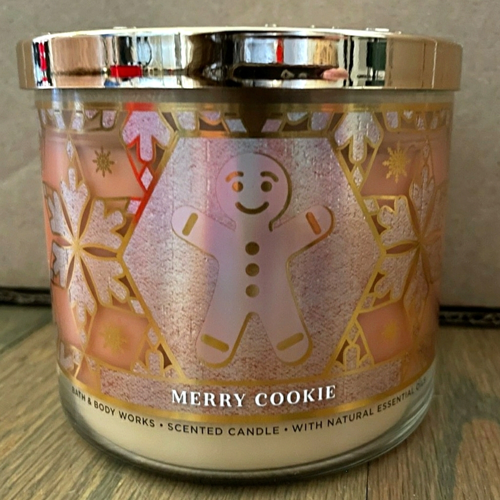 🔥 MERRY COOKIE 3-WICK CANDLE